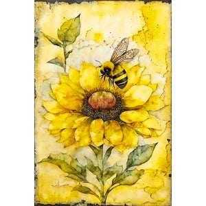 Honey Bee 40*60CM(Canvas) Full Round Drill Diamond Painting