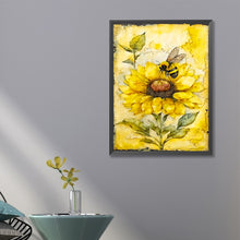 Load image into Gallery viewer, Honey Bee 40*60CM(Canvas) Full Round Drill Diamond Painting
