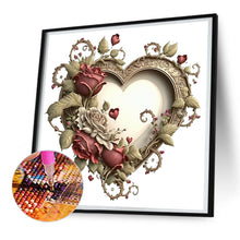 Load image into Gallery viewer, Love Rose Herb 30*30CM(Canvas) Full Round Drill Diamond Painting
