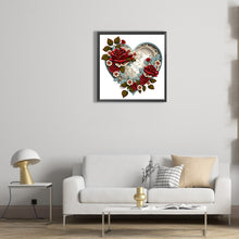 Load image into Gallery viewer, Love Rose Herb 30*30CM(Canvas) Full Round Drill Diamond Painting
