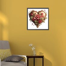 Load image into Gallery viewer, Love Rose Herb 30*30CM(Canvas) Full Round Drill Diamond Painting
