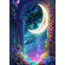 Load image into Gallery viewer, Dream Flower House 40*50CM(Canvas) Full Round Drill Diamond Painting
