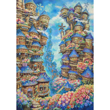 Load image into Gallery viewer, Dream Flower House 40*50CM(Canvas) Full Round Drill Diamond Painting
