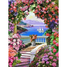 Load image into Gallery viewer, Corner Of The Garden 30*40CM(Canvas) Full Round Drill Diamond Painting
