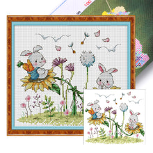Load image into Gallery viewer, Paradise In Wood (19*17CM) 16CT 2 Stamped Cross Stitch
