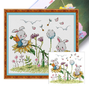 Paradise In Wood (19*17CM) 16CT 2 Stamped Cross Stitch