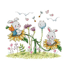Load image into Gallery viewer, Paradise In Wood (19*17CM) 16CT 2 Stamped Cross Stitch

