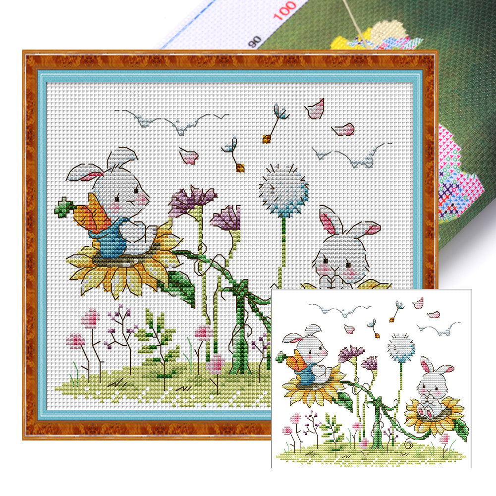 Paradise In Wood (19*17CM) 16CT 2 Stamped Cross Stitch