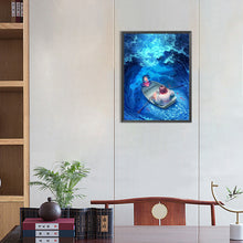 Load image into Gallery viewer, Deep Sea Boat 30*40CM(Canvas) Full Round Drill Diamond Painting
