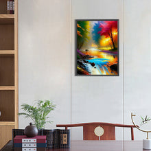 Load image into Gallery viewer, Colorful World 30*40CM(Canvas) Full Round Drill Diamond Painting
