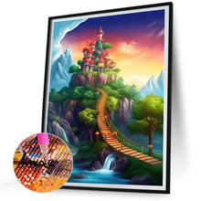 Load image into Gallery viewer, Garden Castle 30*40CM(Canvas) Full Round Drill Diamond Painting
