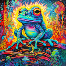 Load image into Gallery viewer, Frog 30*30CM(Canvas) Full Round Drill Diamond Painting
