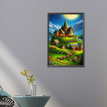 Load image into Gallery viewer, Hill Hut 40*60CM(Picture) Round Drill Diamond Painting
