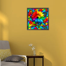 Load image into Gallery viewer, Colorful Sunflower 30*30CM(Canvas) Full Round Drill Diamond Painting
