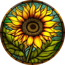 Load image into Gallery viewer, Sunflower 30*30CM(Canvas) Full Round Drill Diamond Painting
