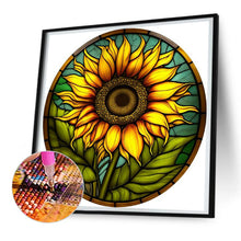 Load image into Gallery viewer, Sunflower 30*30CM(Canvas) Full Round Drill Diamond Painting
