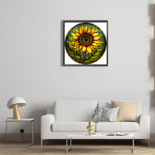 Load image into Gallery viewer, Sunflower 30*30CM(Canvas) Full Round Drill Diamond Painting
