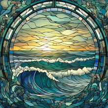 Load image into Gallery viewer, The Waves 30*30CM(Canvas) Full Round Drill Diamond Painting
