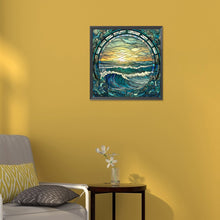 Load image into Gallery viewer, The Waves 30*30CM(Canvas) Full Round Drill Diamond Painting
