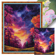Load image into Gallery viewer, Flower Forest (40*55CM) 11CT 3 Stamped Cross Stitch
