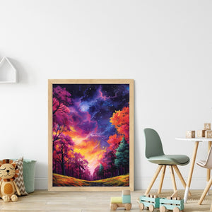 Flower Forest (40*55CM) 11CT 3 Stamped Cross Stitch