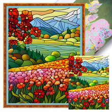 Load image into Gallery viewer, Garden Flora (40*55CM) 11CT 3 Stamped Cross Stitch
