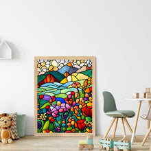 Load image into Gallery viewer, Garden Flora (40*55CM) 11CT 3 Stamped Cross Stitch
