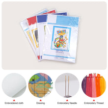 Load image into Gallery viewer, Seaside Beach Egg (40*50CM) 11CT 3 Stamped Cross Stitch
