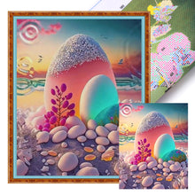 Load image into Gallery viewer, Seaside Beach Egg (40*50CM) 11CT 3 Stamped Cross Stitch

