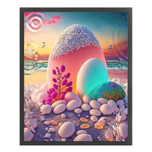 Load image into Gallery viewer, Seaside Beach Egg (40*50CM) 11CT 3 Stamped Cross Stitch
