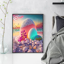 Load image into Gallery viewer, Seaside Beach Egg (40*50CM) 11CT 3 Stamped Cross Stitch
