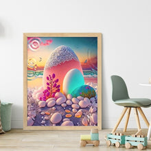 Load image into Gallery viewer, Seaside Beach Egg (40*50CM) 11CT 3 Stamped Cross Stitch
