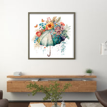 Load image into Gallery viewer, Flower Umbrella (40*40CM) 16CT 2 Stamped Cross Stitch
