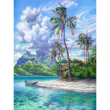 Load image into Gallery viewer, Beach Spray 30*40CM(Canvas) Full Round Drill Diamond Painting
