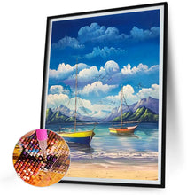 Load image into Gallery viewer, Beach Spray 30*40CM(Canvas) Full Round Drill Diamond Painting
