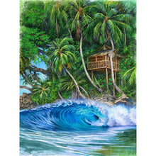 Load image into Gallery viewer, Beach Spray 30*40CM(Canvas) Full Round Drill Diamond Painting
