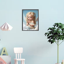 Load image into Gallery viewer, Little Angel 30*40CM(Canvas) Full Round Drill Diamond Painting
