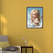 Load image into Gallery viewer, Little Angel 30*40CM(Canvas) Full Round Drill Diamond Painting
