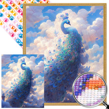 Load image into Gallery viewer, Peacock 40*50CM(Picture) Full Round Drill Diamond Painting
