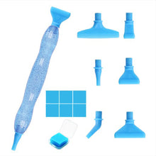 Load image into Gallery viewer, Diamond Stylus Pen Art Dotting Pen Threaded Spotting Pen (Blue)
