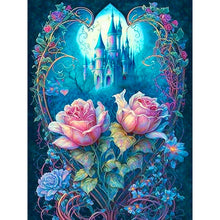 Load image into Gallery viewer, Roses And Castles 30*40CM(Canvas) Full Round Drill Diamond Painting
