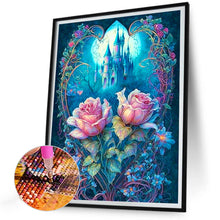 Load image into Gallery viewer, Roses And Castles 30*40CM(Canvas) Full Round Drill Diamond Painting
