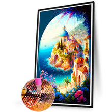 Load image into Gallery viewer, Beautiful Castle 40*60CM(Canvas) Full Round Drill Diamond Painting
