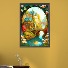 Load image into Gallery viewer, Beautiful Castle 40*60CM(Canvas) Full Round Drill Diamond Painting
