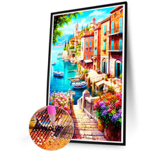 Load image into Gallery viewer, Beautiful Beach And Manor 40*60CM(Canvas) Full Round Drill Diamond Painting
