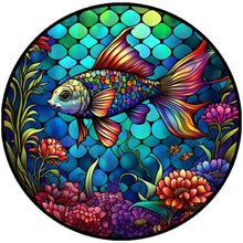 Load image into Gallery viewer, Ocean Colorful Fish 30*30CM(Canvas) Full Round Drill Diamond Painting
