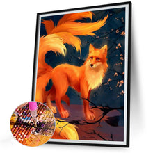 Load image into Gallery viewer, Nine-Tailed Fox 30*40CM(Canvas) Full Round Drill Diamond Painting
