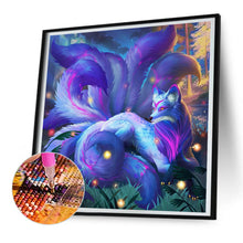 Load image into Gallery viewer, Nine-Tailed Fox 30*30CM(Canvas) Full Round Drill Diamond Painting
