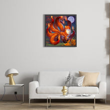 Load image into Gallery viewer, Nine-Tailed Fox 30*30CM(Canvas) Full Round Drill Diamond Painting
