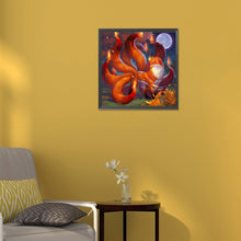 Load image into Gallery viewer, Nine-Tailed Fox 30*30CM(Canvas) Full Round Drill Diamond Painting
